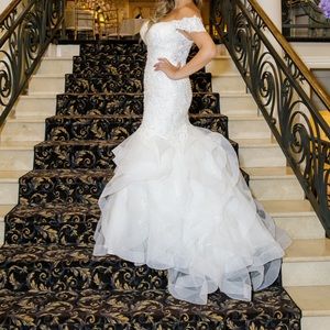 BiJou Bridal Costumed Made Wedding Dress